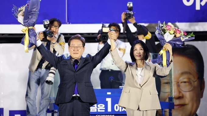 이재명 당선인 "첫 번째 사명, 내란극복…민주주의 회복시킬 것"