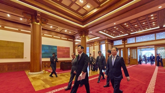 이재명 대통령, 청와대 첫 출근