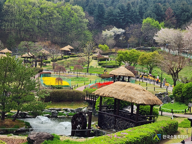 사진제공=용인특례시청// 용인특례시 농촌테마파크 여름철 전경 