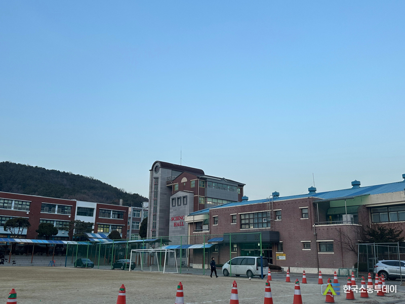 사진제공=용인특례시청// 용인특례시 처인구에 있는 용인중학교 전경
