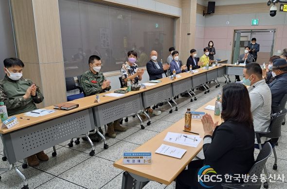 허승범 부시장이 위원장을 맡은 ‘도시안전정보센터에서 통합관제 운영위원회’ 회의 당시 모습.