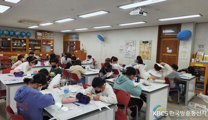 거북선대회 수업 장면