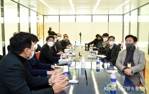 김동근 의정부시장, 클라우드 스마트 기업도시 도약 위해 NHN 판교데이터센터 방문