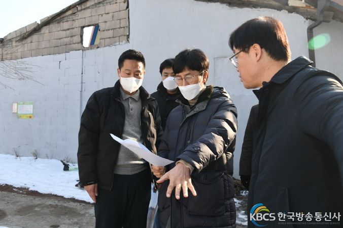 안동광 의정부시 부시장의 발빠른 현장점검