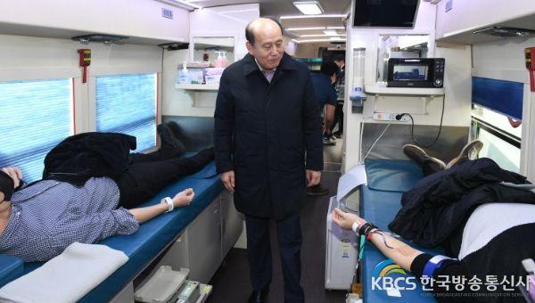 동두천시, 공직자 사랑의 헌혈 운동에 앞장