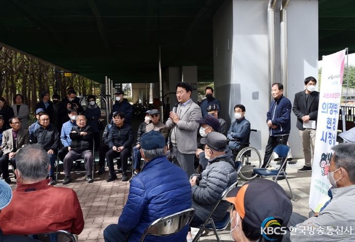 의정부경전철 하부 공간의 색다른 변화, 어르신 쉼터 조성