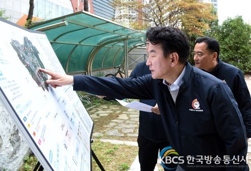 김동근 의정부시장, 산불 예방 근무 현장 점검