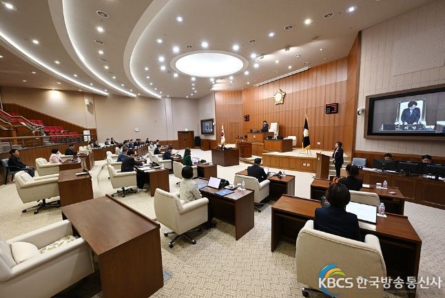 의정부시의회, 제322회 임시회