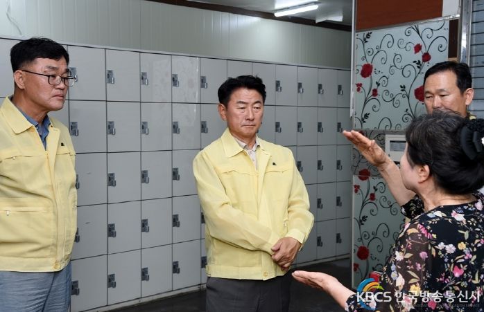 김동근 의정부시장, 붕괴 상가 긴급 안전점검 실시