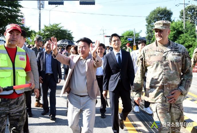 의정부시, 시민과 함께하는 CRC 도로 개방 행사 개최