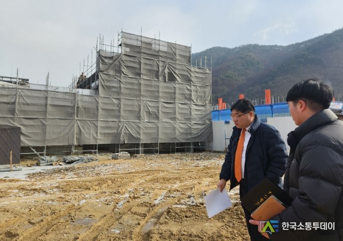 장우성 괴산부군수, 주요사업 파악 위해 현장행보 박차