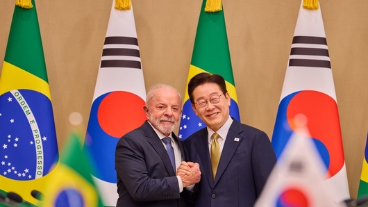 이재명 대통령 청와대서 한·브라질 정상회담