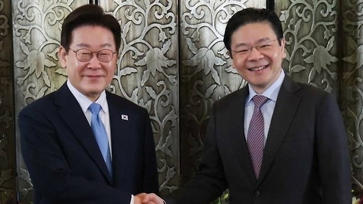 이재명 대통령 "싱가포르와 'AI 협력 프레임워크' 체결 추진"