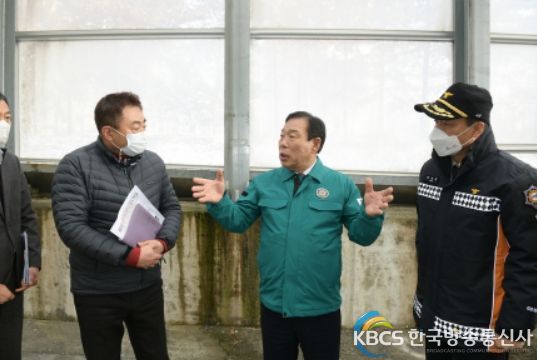 최민호 세종시장, 한솔동 방음터널 안전 긴급점검