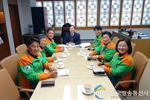 최민호 세종시장, 자율방재단 임원진 간담회 가져