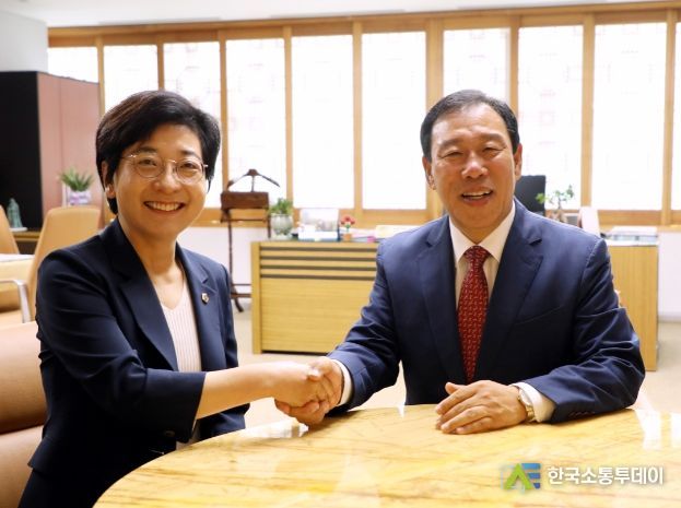 이순열 의장 유관기관 방문-최민호 시장